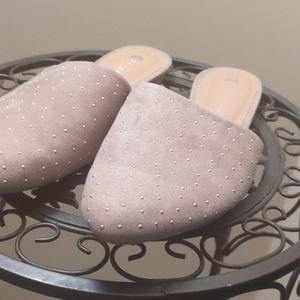 Big Buddha Beige Backless Flats size 10